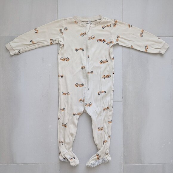(4/$20) Pekkle - Infant Organic Cotton Sleeper - Picture 2 of 10